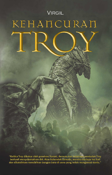 Sampul buku Kehancuran Troy